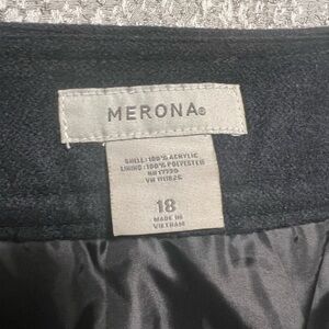 Merona Elegant Black Jacket